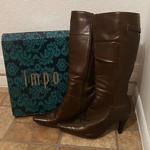 Impo "Taunt" brown boots